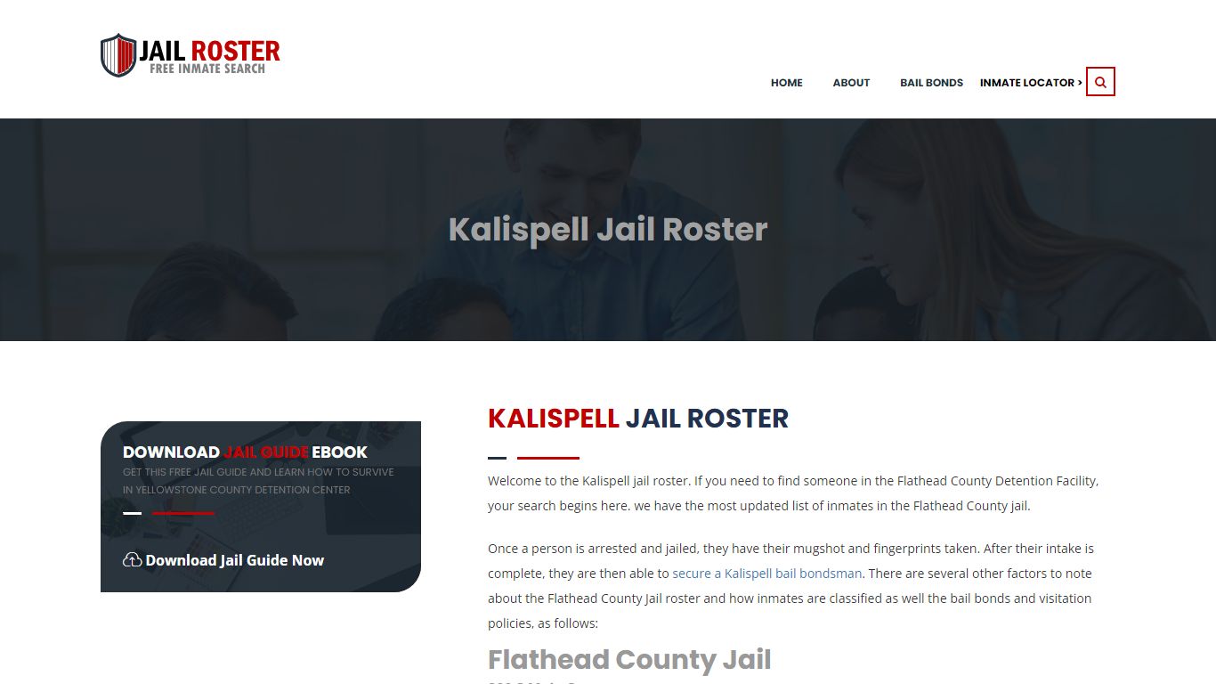 Find Flathead County Jail inmates using this Kalispell Jail Roster